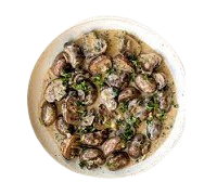 Garlic Mushroom With Cheese 