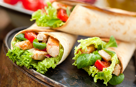 Chicken Strips Wrap